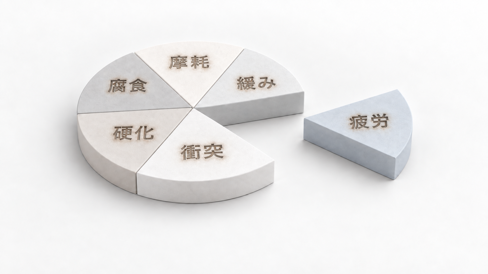 起こりえる様々な状態変化の図。